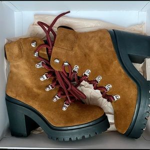 NWOT Rebecca Minkoff – Maihlo Lace-Up Combat Boot